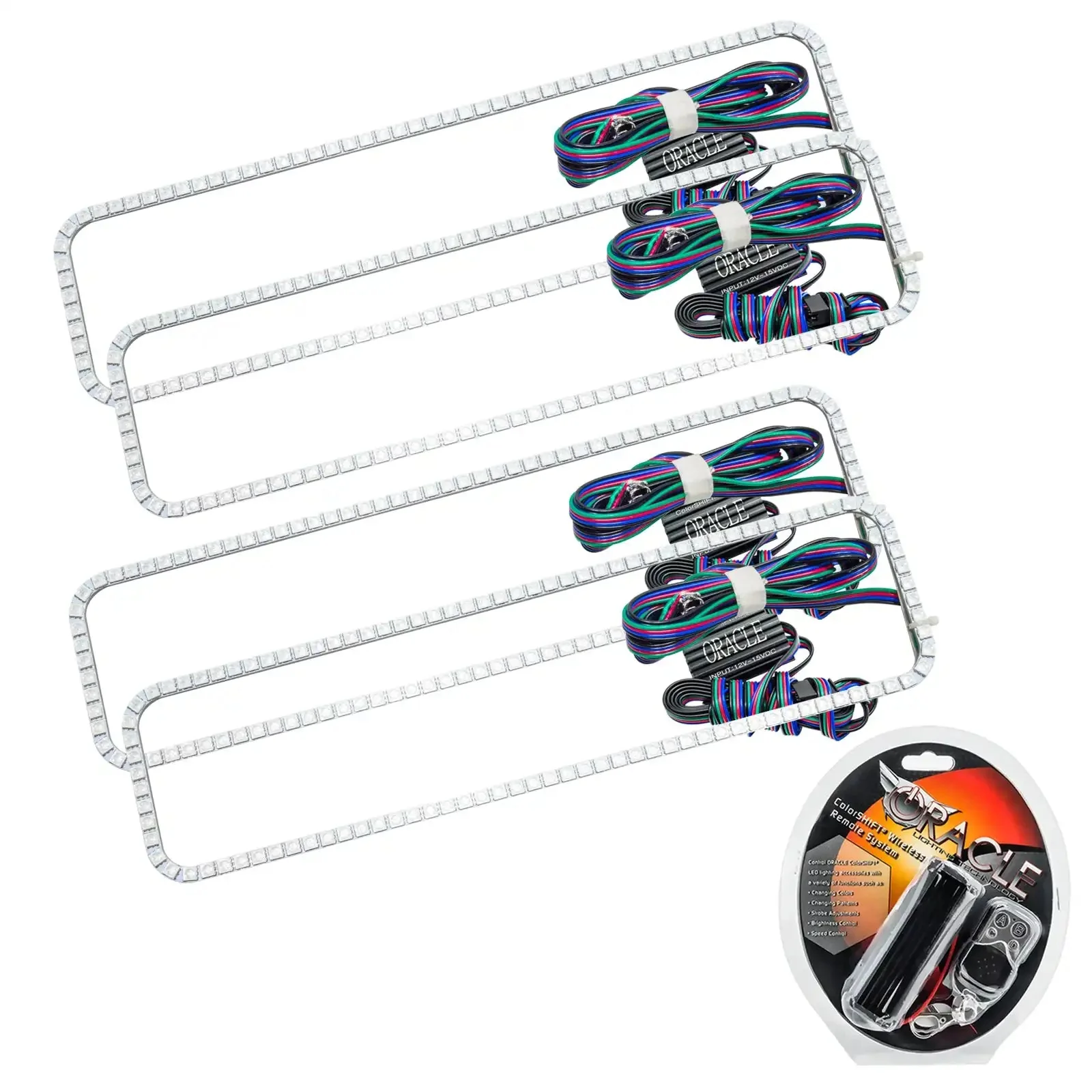 ORACLE Lighting 1987-1999 Chevrolet CK LED Dual Headlight Halo Kit - Image 4