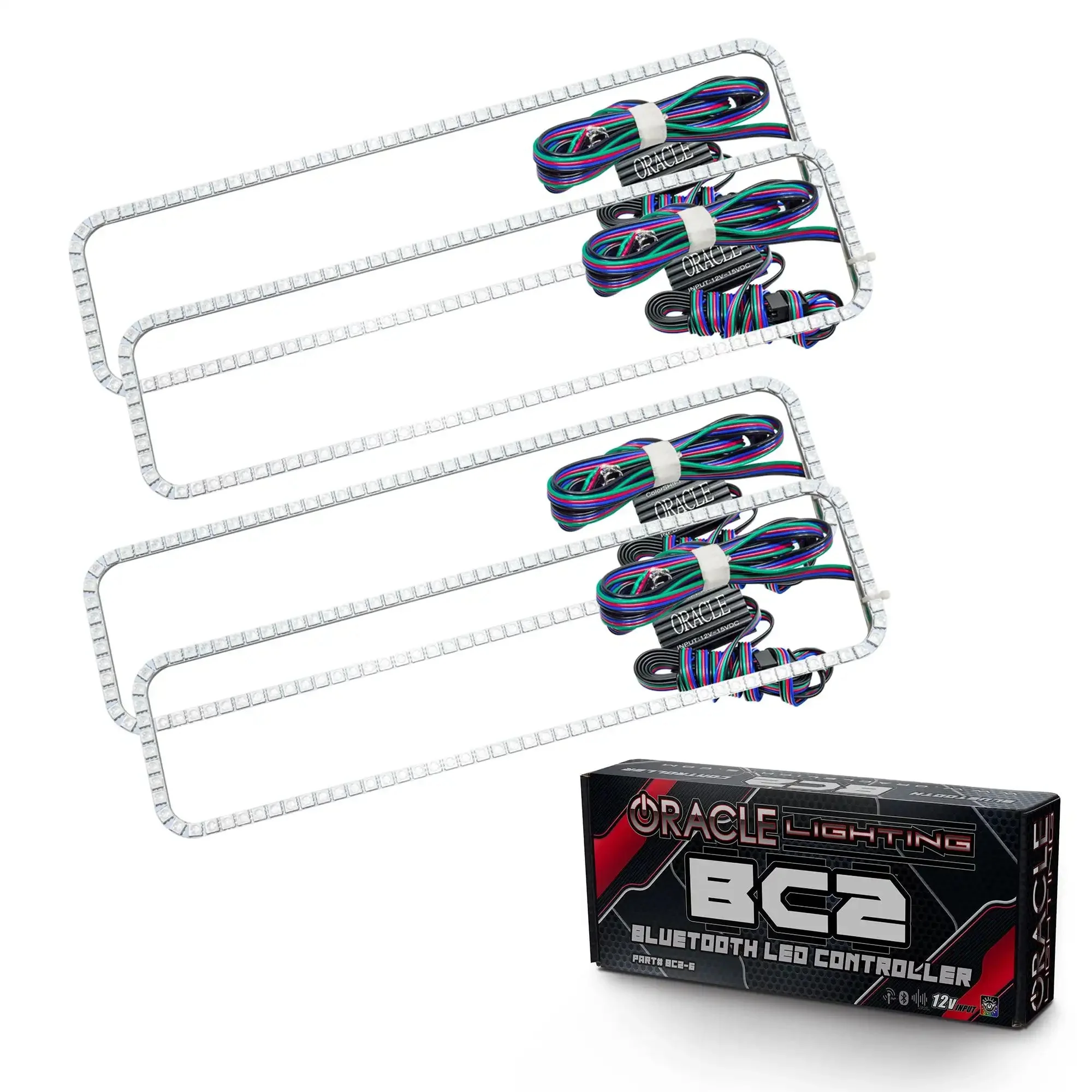 ORACLE Lighting 1987-1999 Chevrolet CK LED Dual Headlight Halo Kit - Image 6