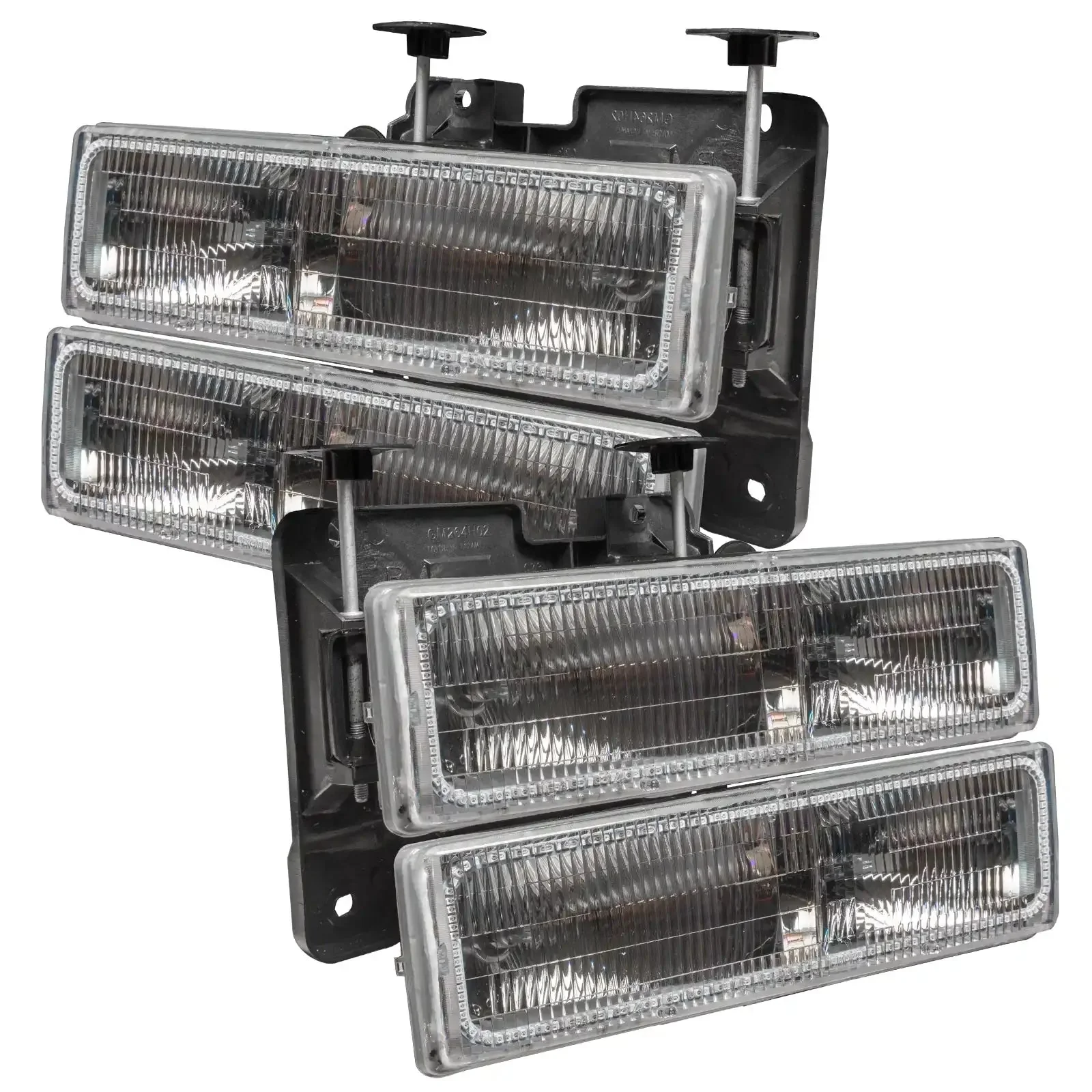 ORACLE Lighting 1992-1999 Chevrolet Suburban Pre-Assembled Halo Headlights - Image 3