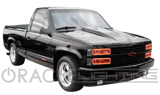 ORACLE Lighting 1992-1999 GMC Yukon LED Dual Headlight Halo Kit - Image 3