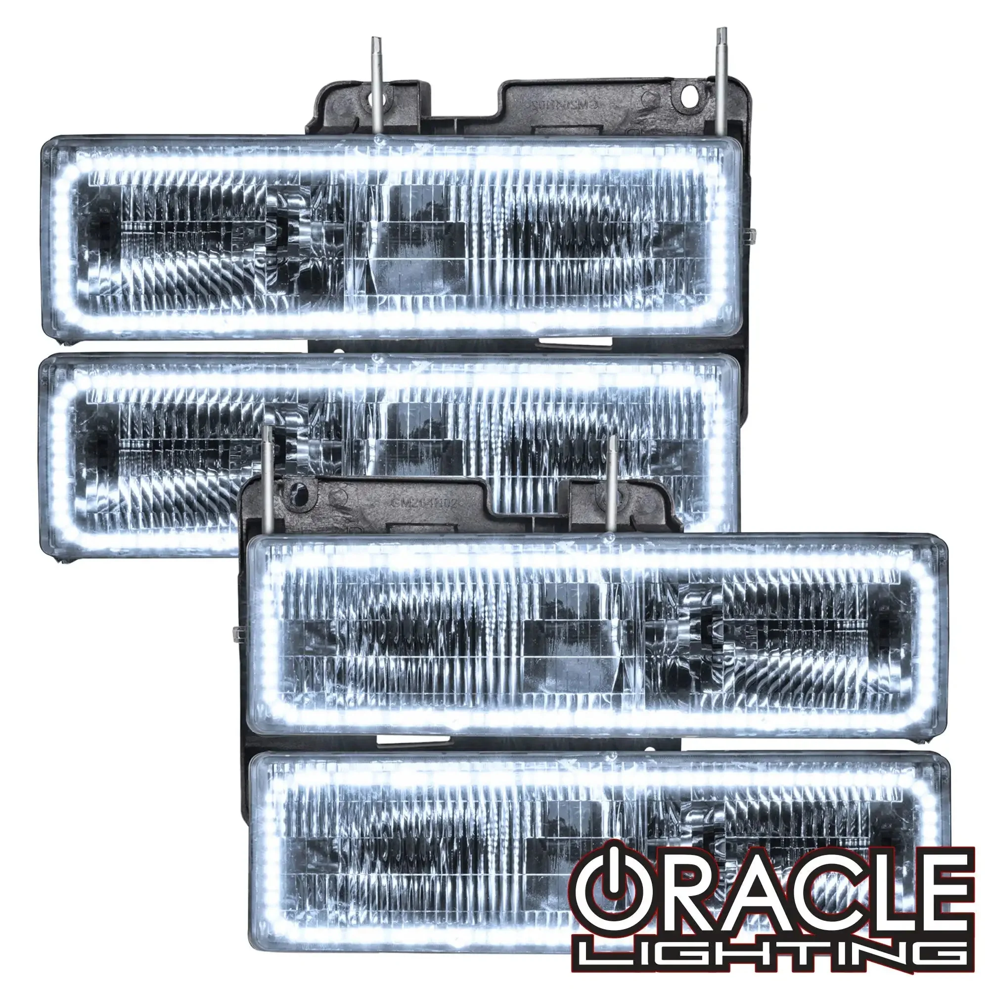 ORACLE Lighting 1992-1999 GMC Yukon Pre-Assembled Halo Headlights