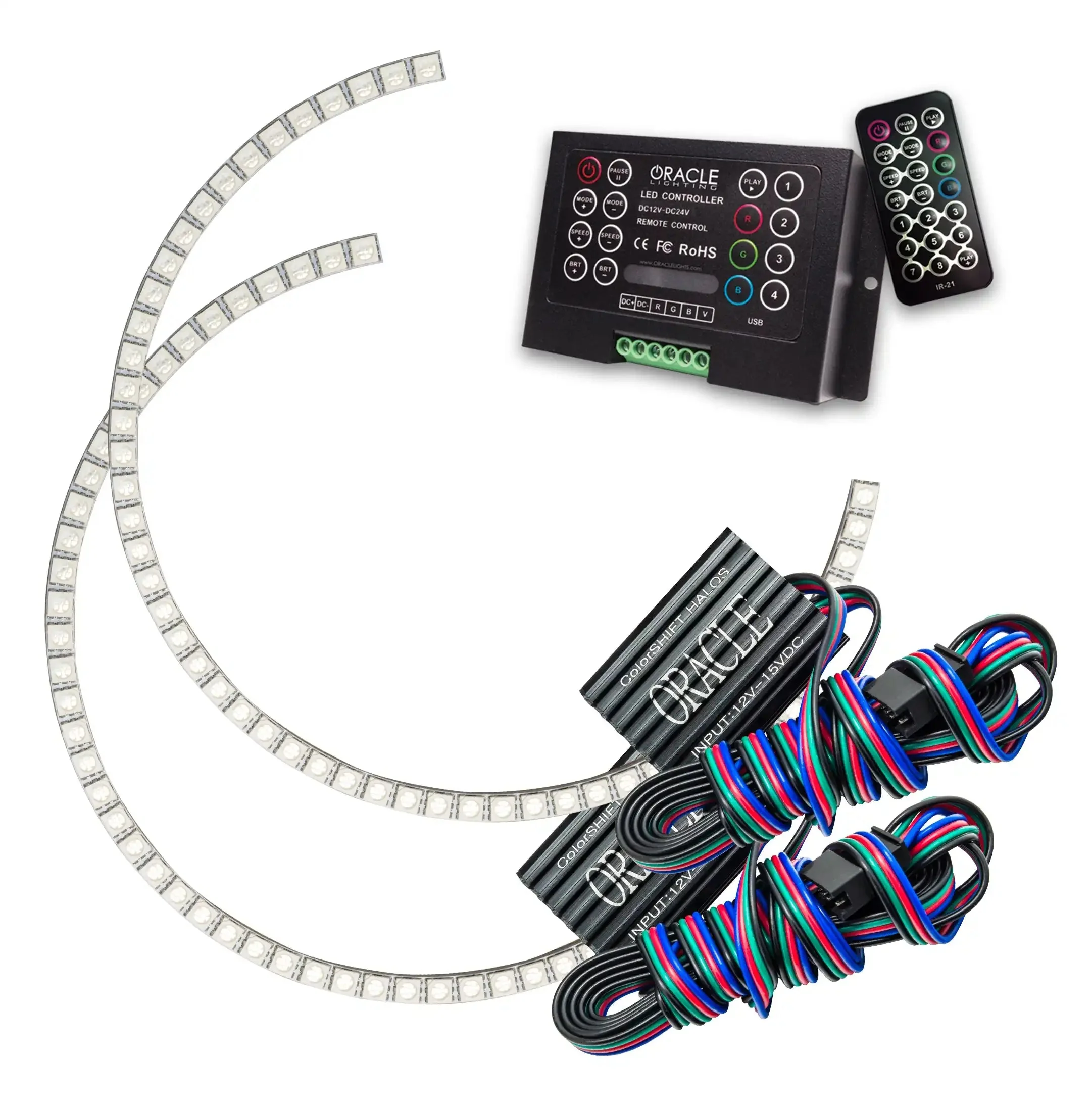 ORACLE Lighting 1999-2003 Ford F-150 Lightning LED Headlight Halo Kit - Image 6