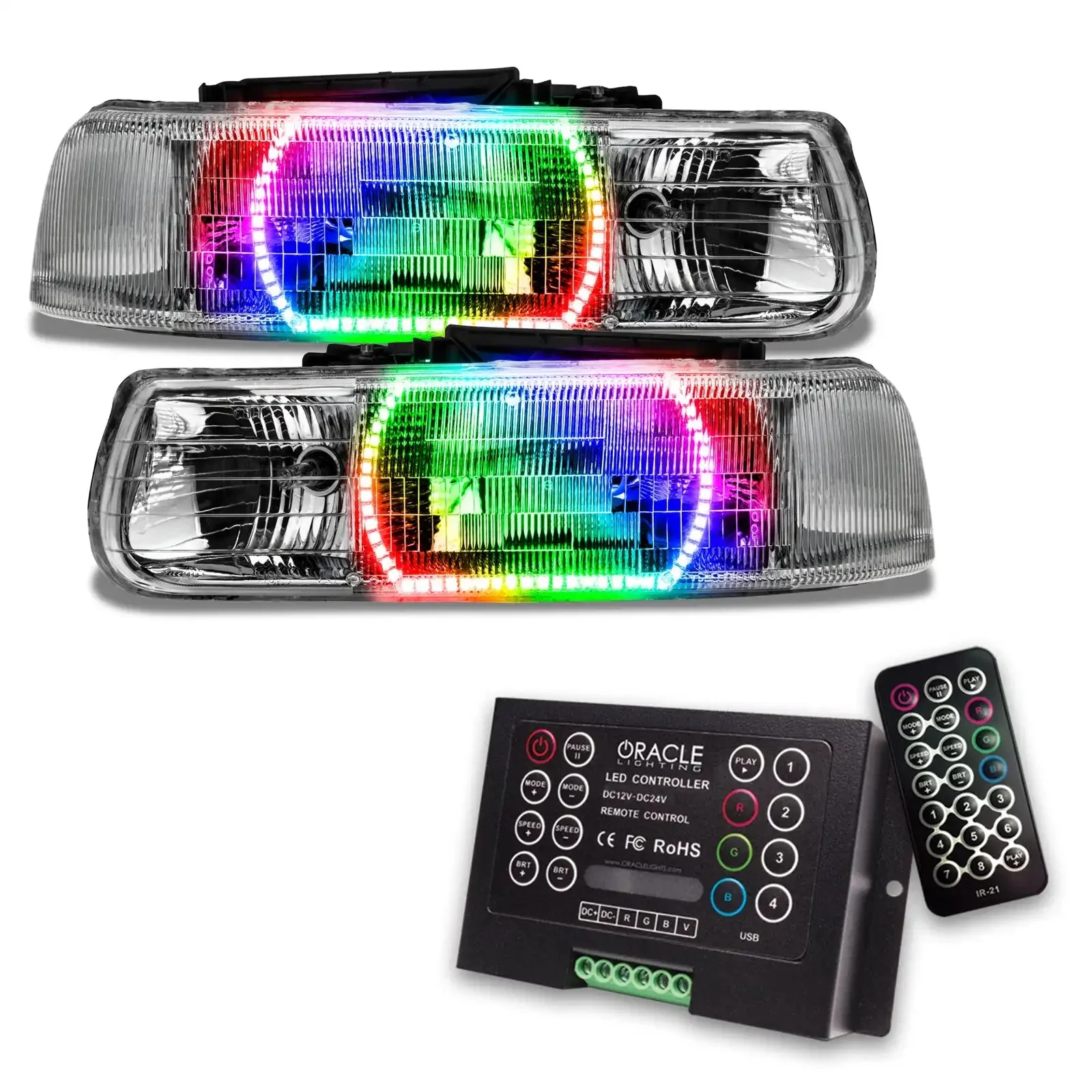 2000-2006 GMC Yukon Pre-Assembled Headlights - Image 5