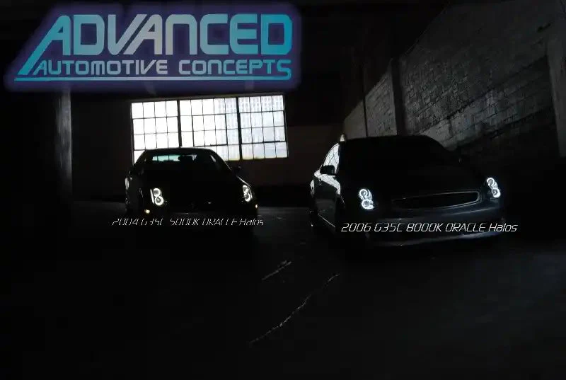 ORACLE Lighting 2003-2005 Infiniti G35 Coupe LED Headlight Halo Kit - Image 4