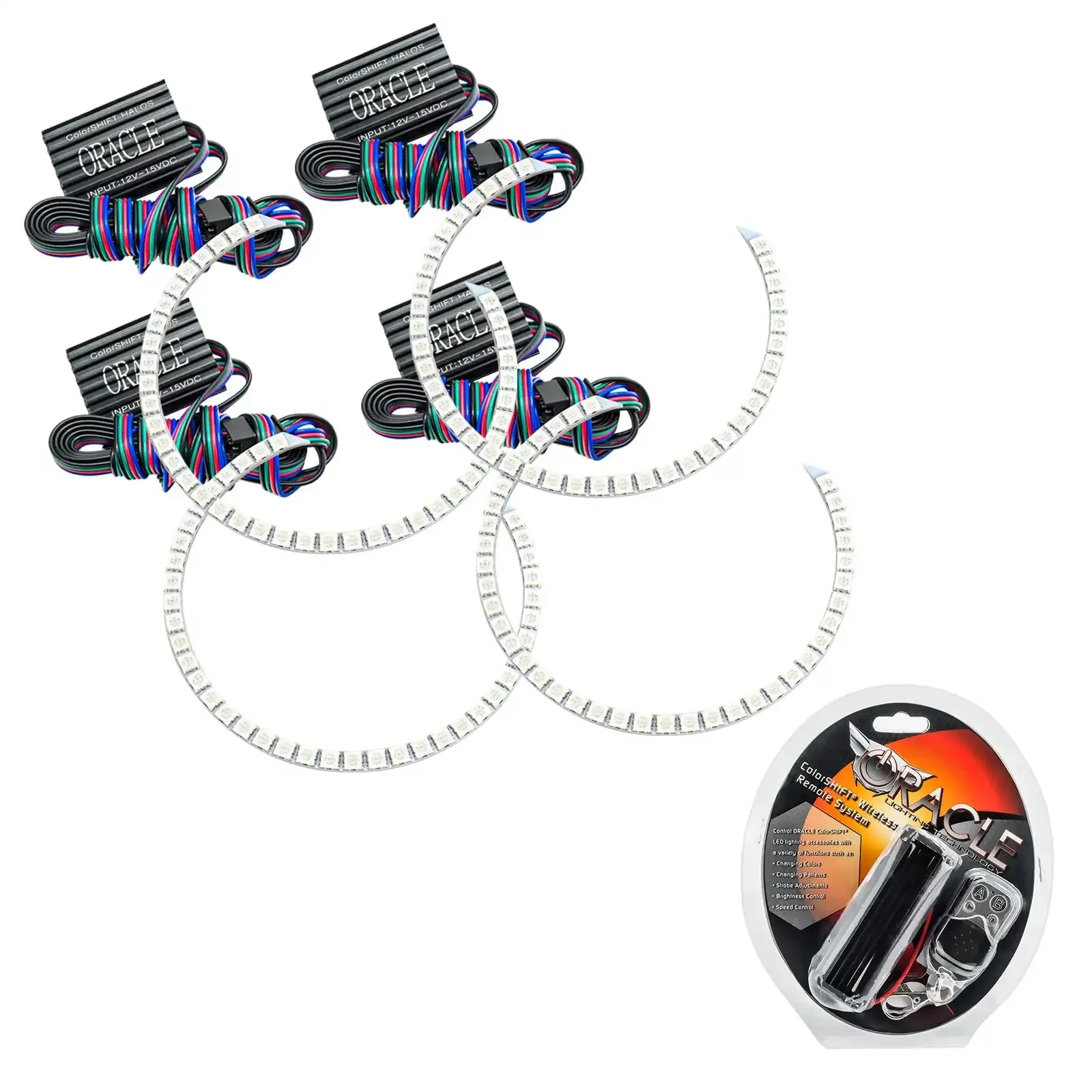 ORACLE Lighting 2003-2006 Infiniti Q45 Sedan LED Headlight Halo Kit - Image 5