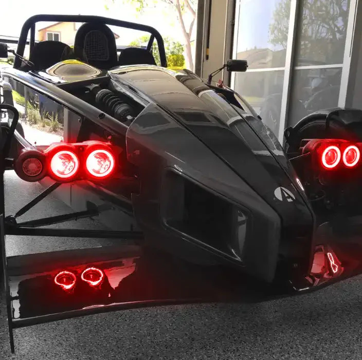 ORACLE Lighting 2003-2018 Ariel Atom LED Dual Surface Mount Headlight Halo Kit - Image 4