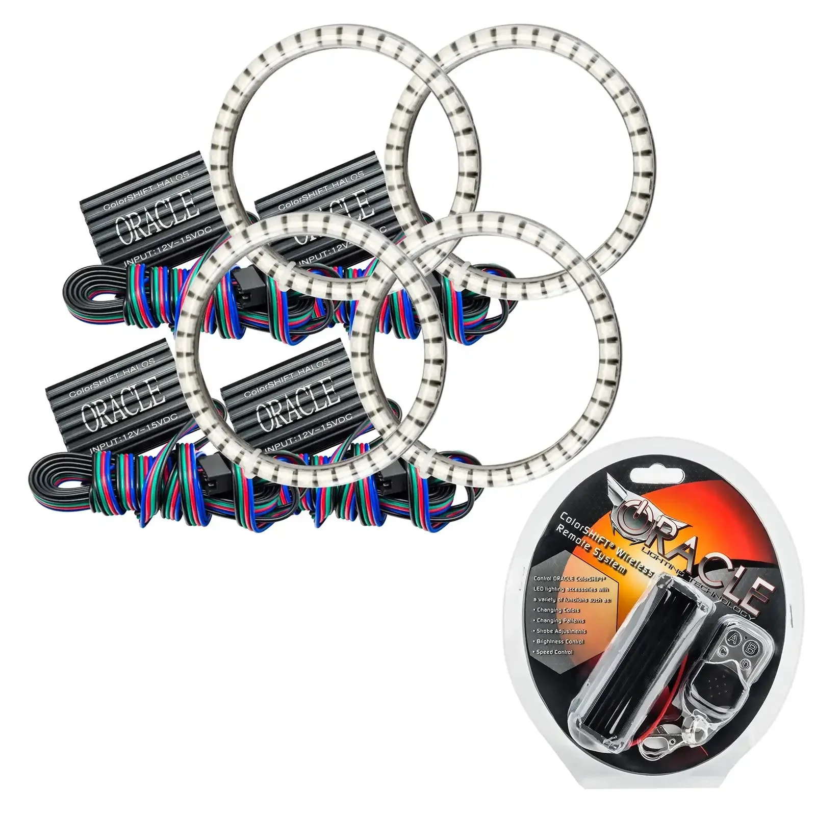 ORACLE Lighting 2003-2018 Ariel Atom LED Dual Surface Mount Headlight Halo Kit - Image 9