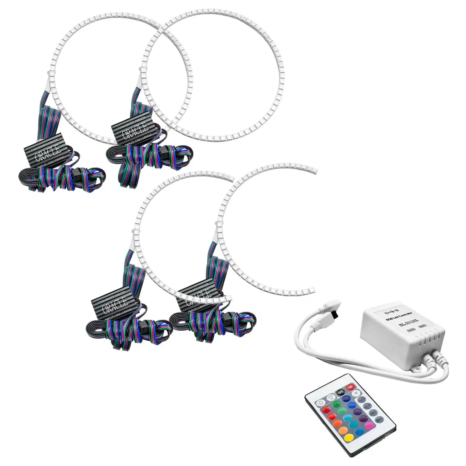 ORACLE Lighting 2004-2006 Dodge Durango LED Headlight Halo Kit - Image 4