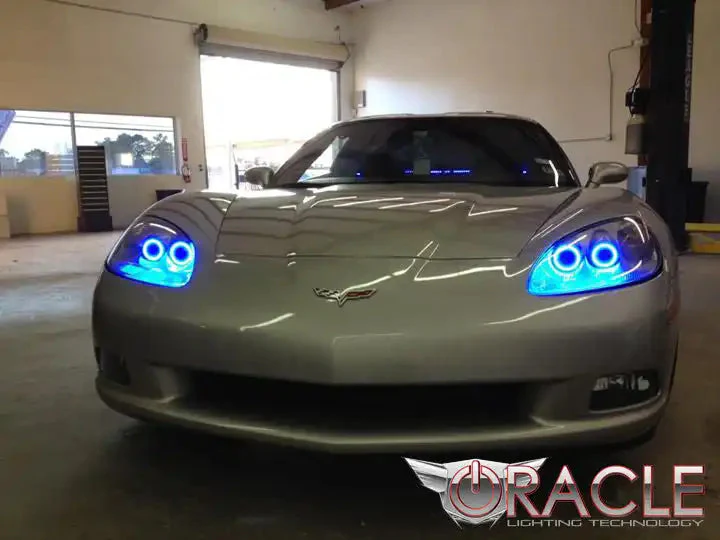 ORACLE Lighting 2005-2013 Chevrolet C6 Corvette LED Headlight Halo Kit - Image 4