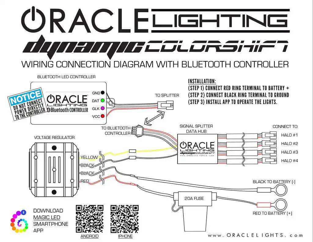ORACLE Lighting 2006-2010 Hummer H3 Pre-Assembled Headlights - Dynamic ColorSHIFT - Image 5