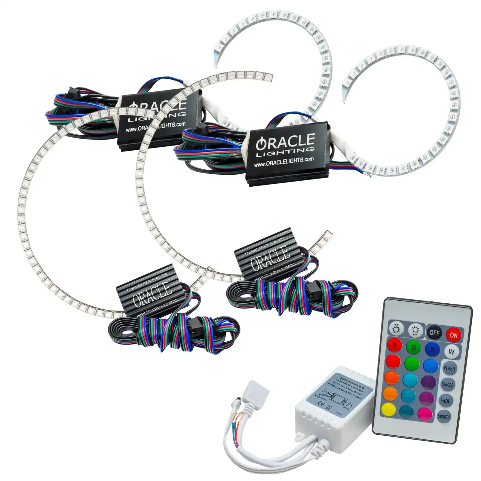ORACLE Lighting 2006-2013 Chevrolet Impala LED Headlight Halo Kit - Image 4