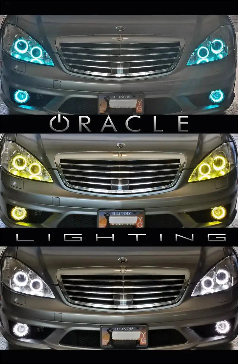ORACLE Lighting 2007-2009 Mercedes S-Class LED Headlight Halo Kit - Image 2