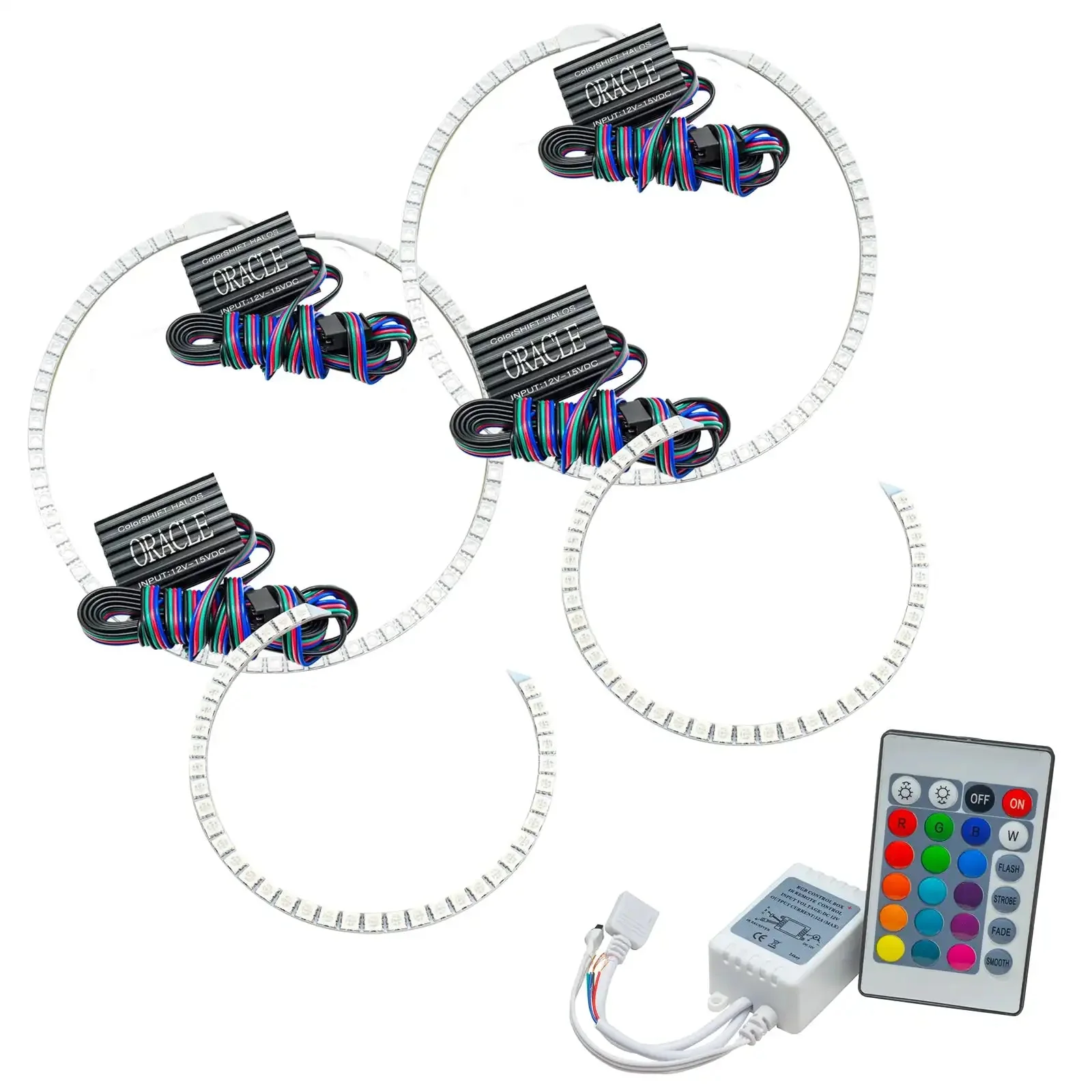 ORACLE Lighting 2007-2013 Toyota Tundra LED Headlight Halo Kit - Image 13