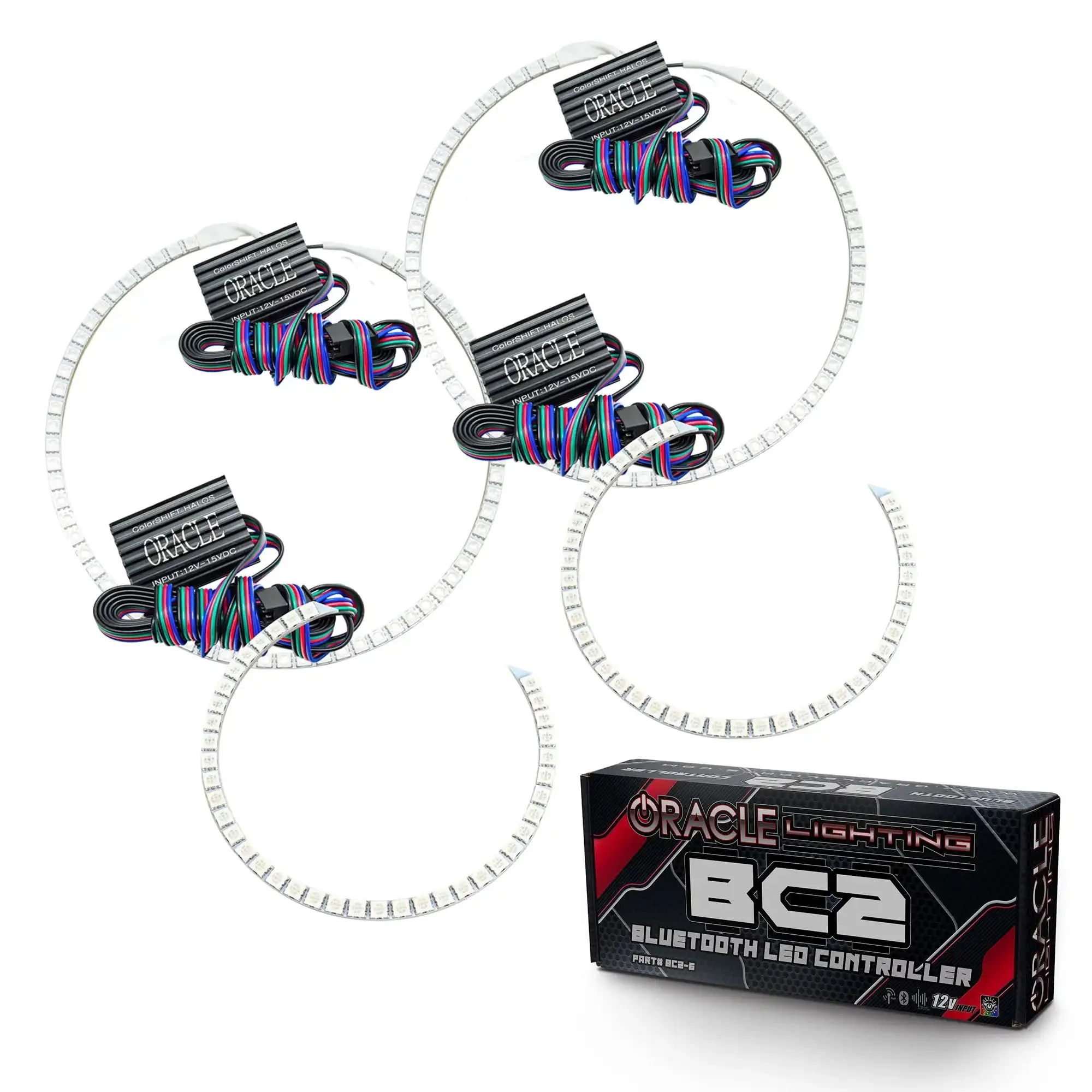 ORACLE Lighting 2007-2013 Toyota Tundra LED Headlight Halo Kit - Image 16
