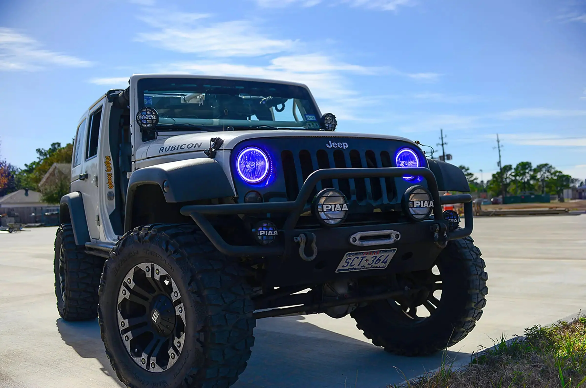 ORACLE Lighting 2007-2017 Jeep Wrangler JK LED Headlight Halo Kit - Image 19