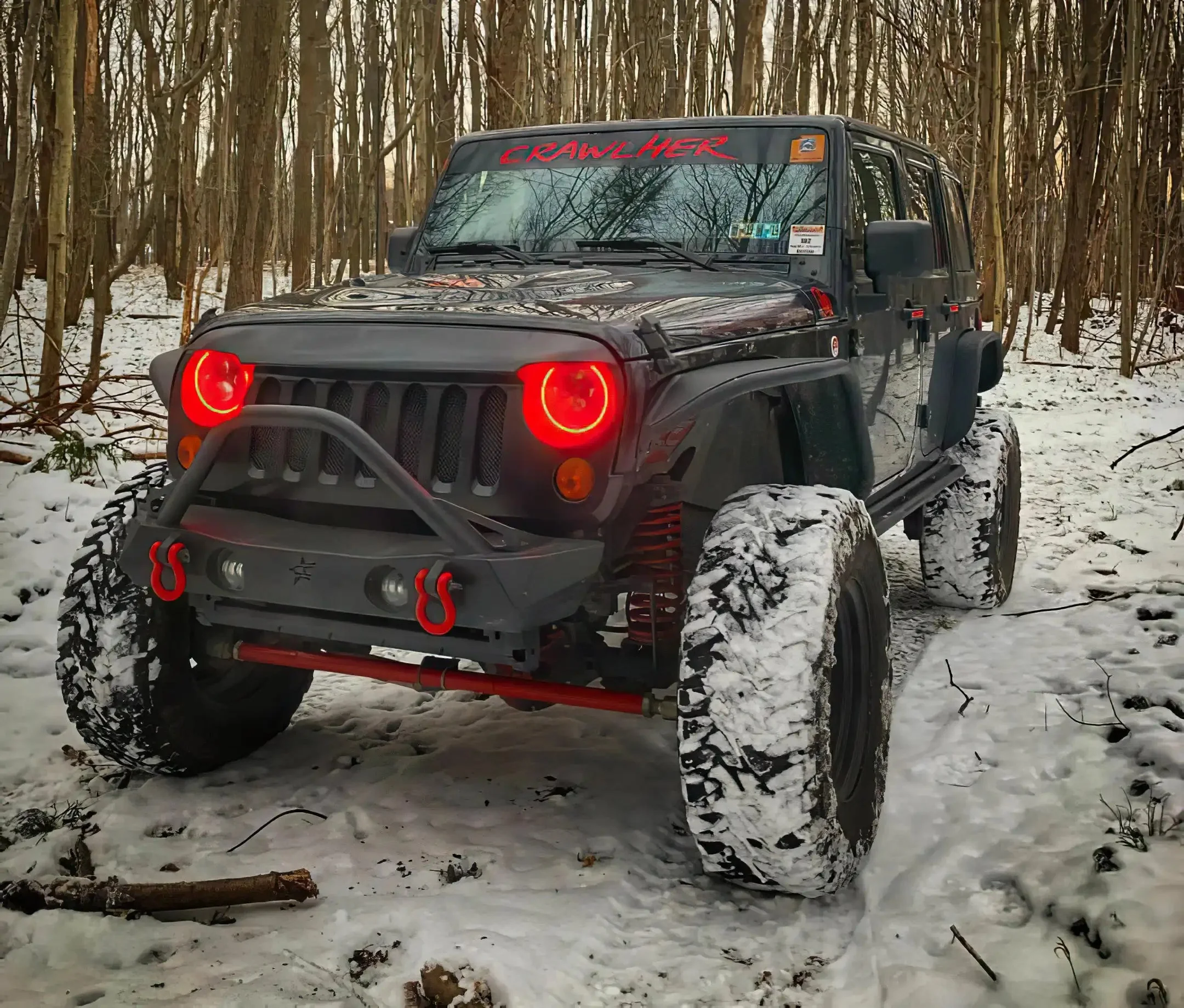 ORACLE Lighting 2007-2017 Jeep Wrangler JK LED Headlight Halo Kit - Image 22