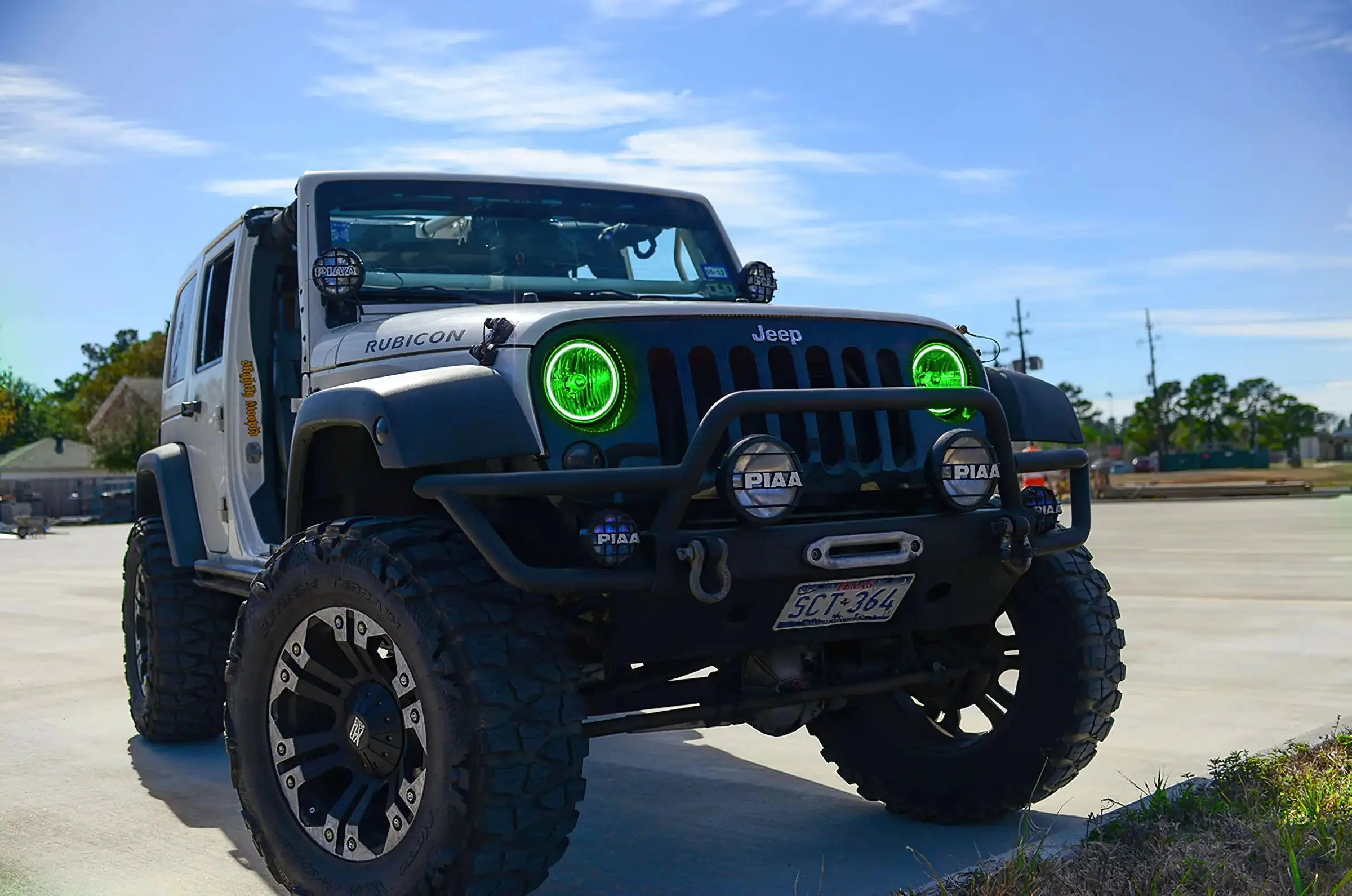 ORACLE Lighting 2007-2017 Jeep Wrangler JK LED Headlight Halo Kit - Image 23