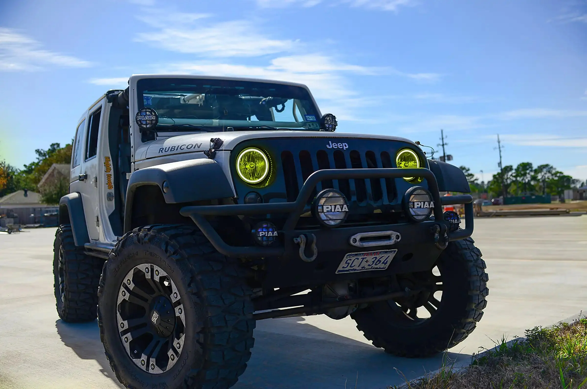 ORACLE Lighting 2007-2017 Jeep Wrangler JK LED Headlight Halo Kit - Image 24