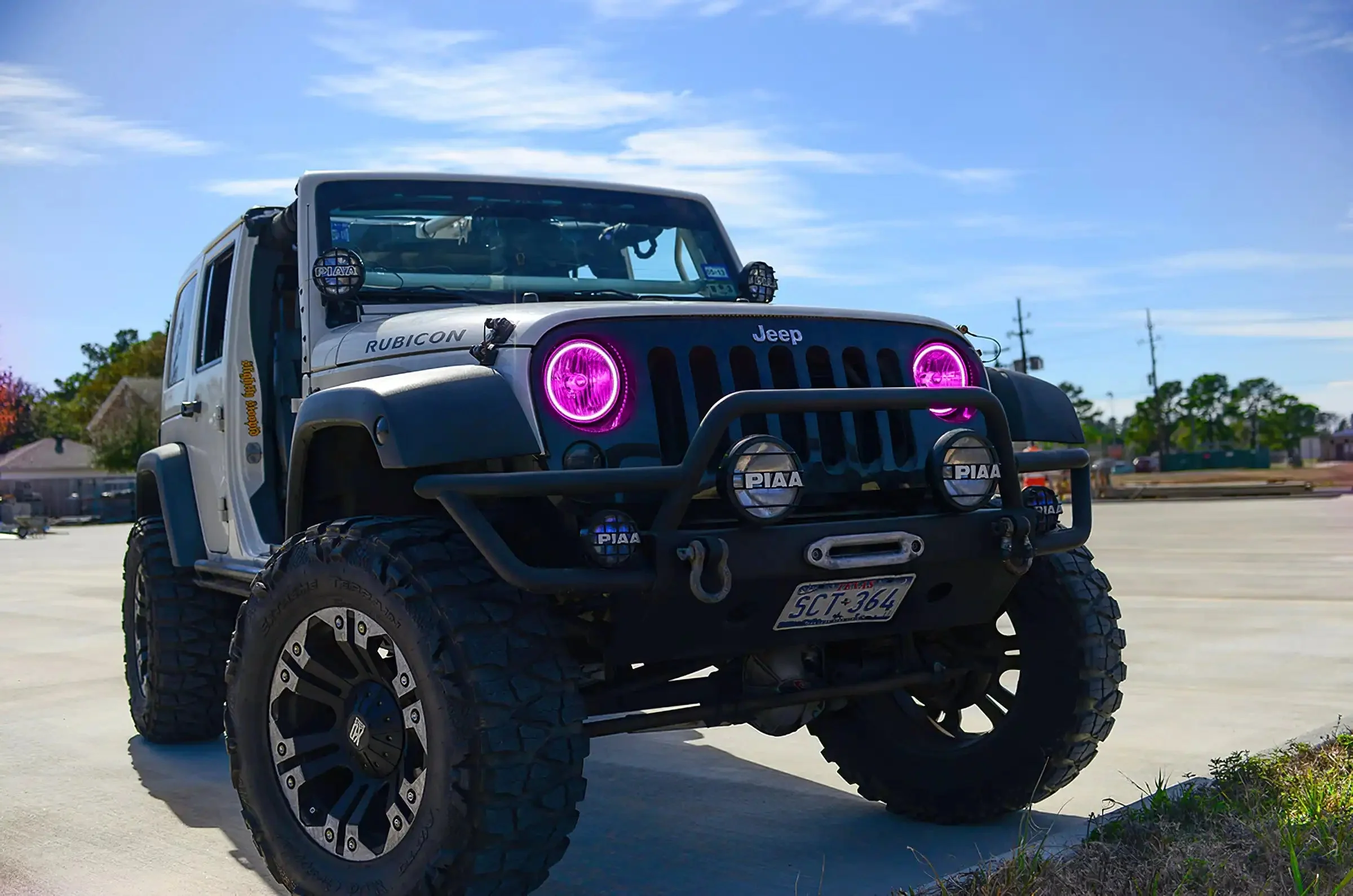 ORACLE Lighting 2007-2017 Jeep Wrangler JK LED Headlight Halo Kit - Image 26