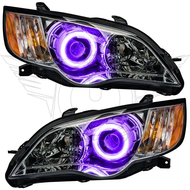 2008-2009 Subaru Legacy Pre-Assembled Headlights - Chrome - Image 11