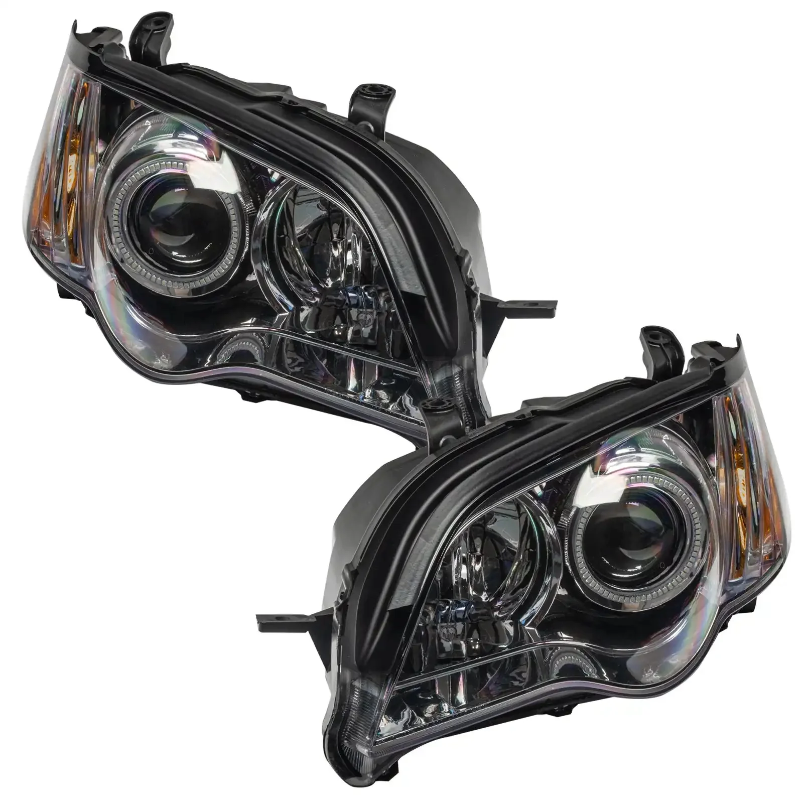 2008-2009 Subaru Legacy Pre-Assembled Headlights - Chrome - Image 3
