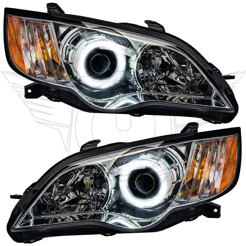 2008-2009 Subaru Legacy Pre-Assembled Headlights - Chrome - Image 6