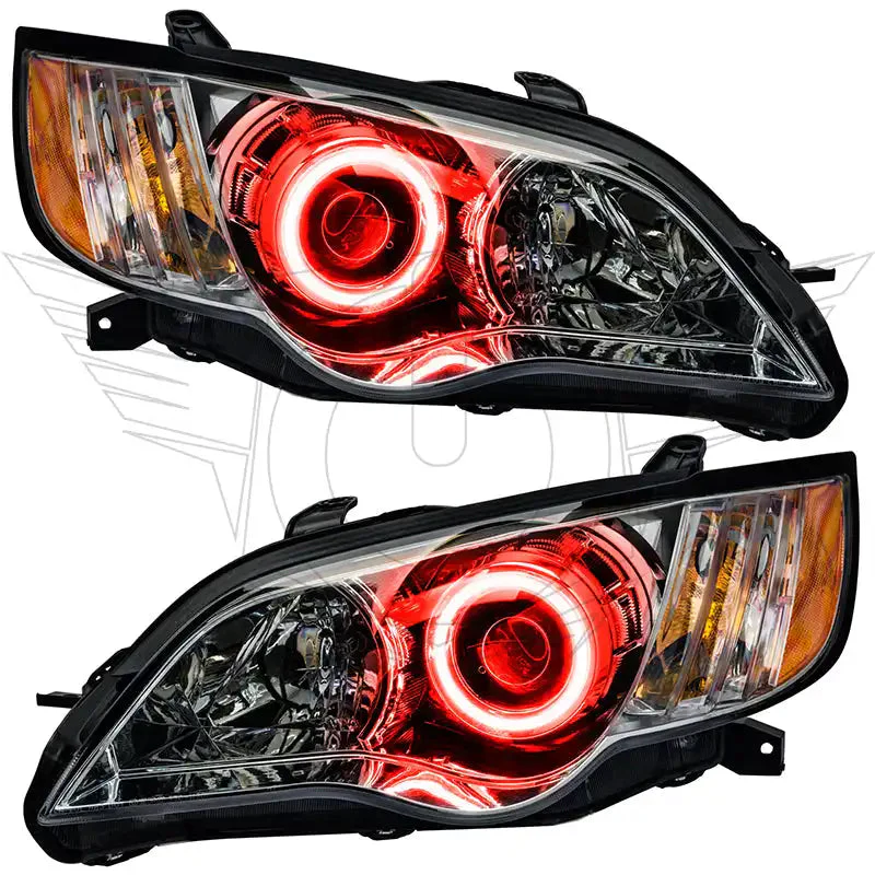 2008-2009 Subaru Legacy Pre-Assembled Headlights - Chrome - Image 8
