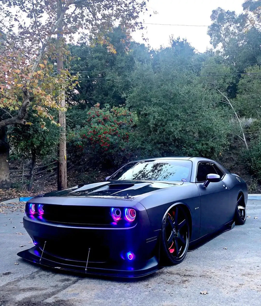 ORACLE Lighting 2008-2014 Dodge Challenger Dynamic ColorSHIFT Headlight Halo Kit - Standard Mount - Image 6