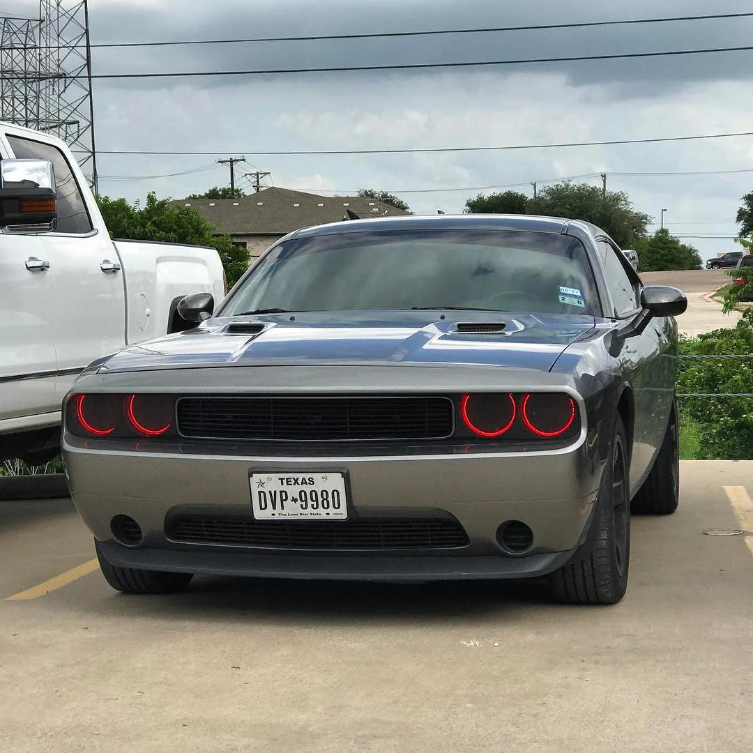ORACLE Lighting 2008-2014 Dodge Challenger LED Headlight Halo Kit - Standard Mount - Image 12