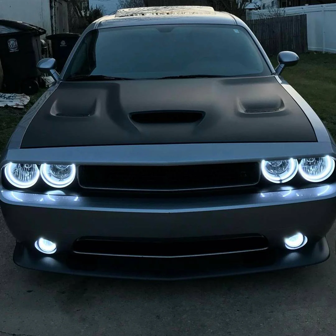 ORACLE Lighting 2008-2014 Dodge Challenger LED Headlight Halo Kit - Standard Mount - Image 17