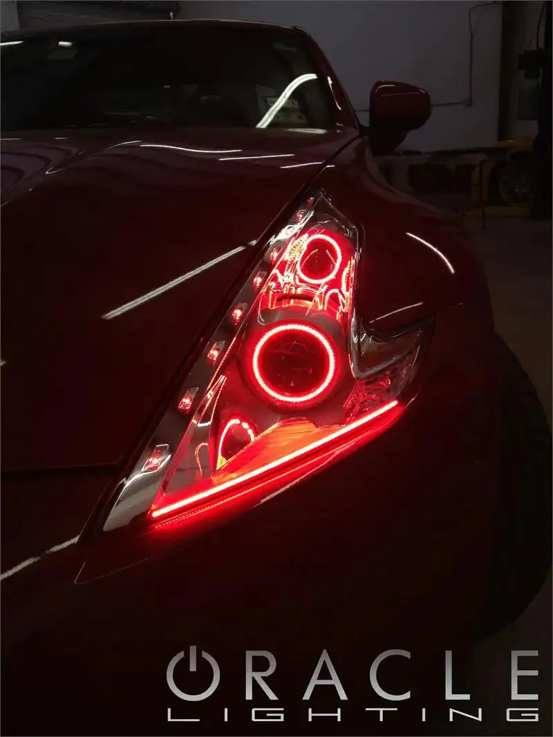 ORACLE Lighting 2009-2021 Nissan 370Z LED Dual Headlight Halo Kit - Image 14