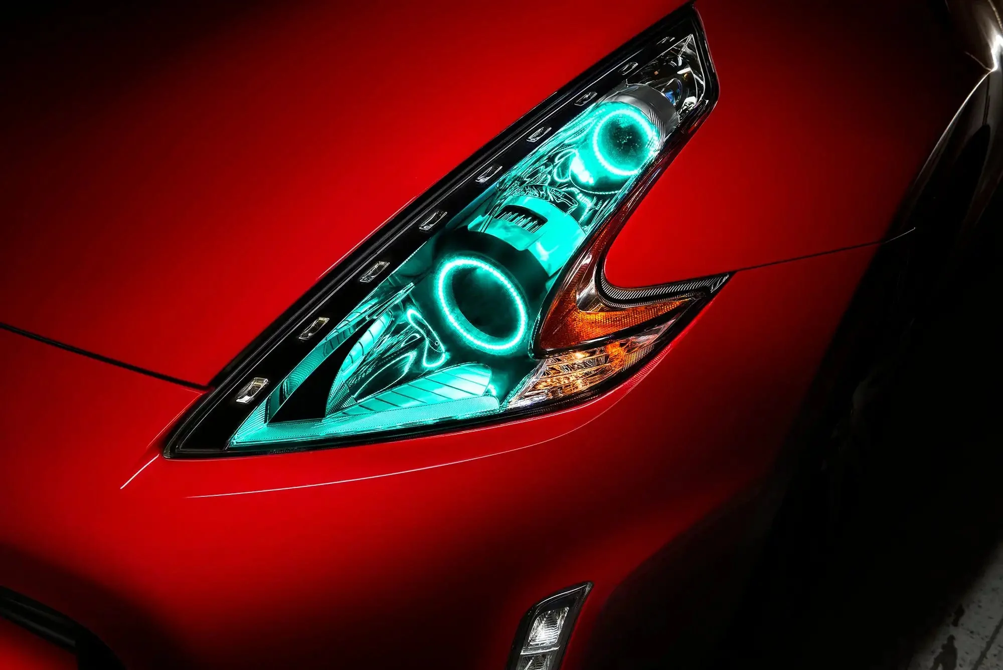 ORACLE Lighting 2009-2021 Nissan 370Z LED Dual Headlight Halo Kit - Image 24