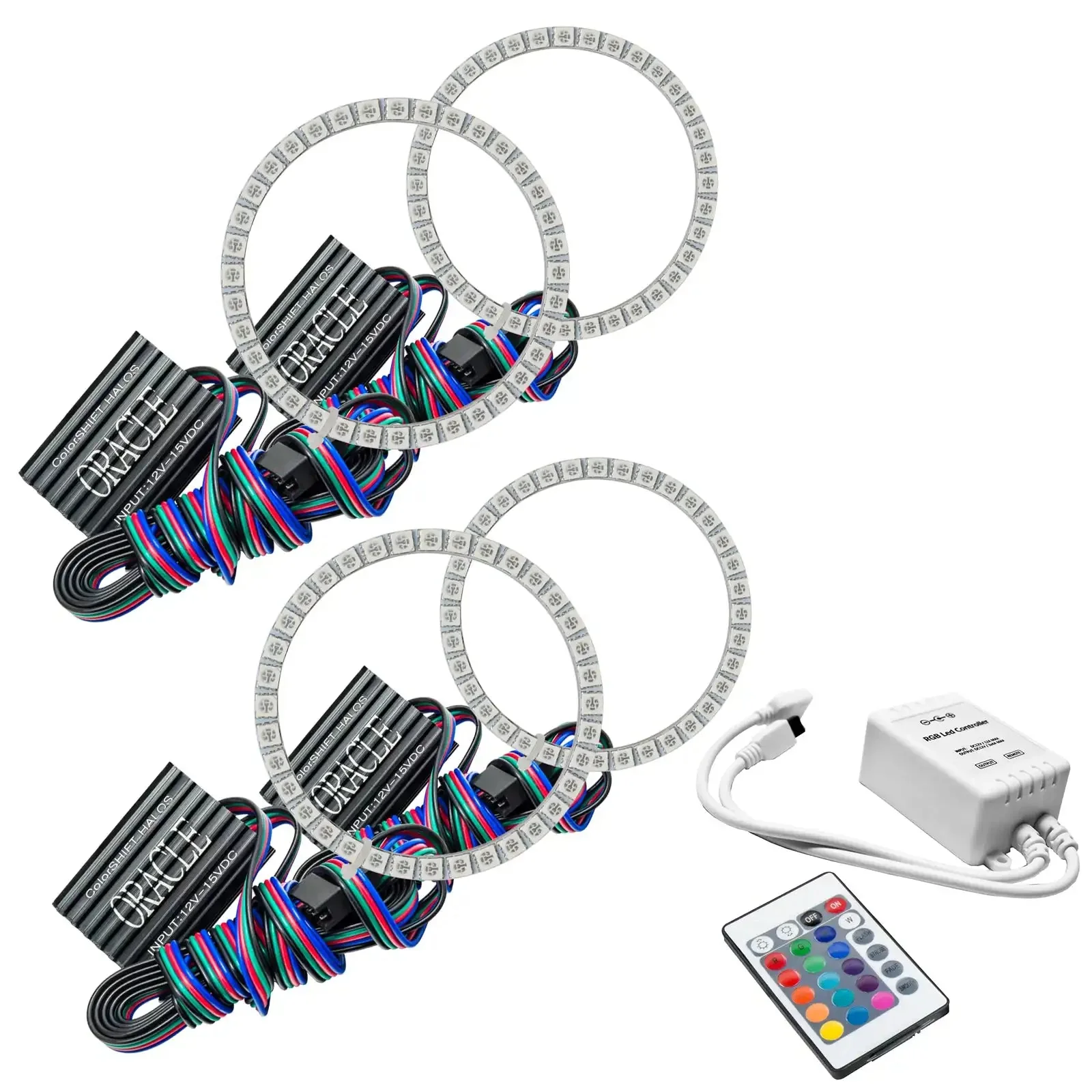 ORACLE Lighting 2009-2021 Nissan 370Z LED Dual Headlight Halo Kit - Image 5