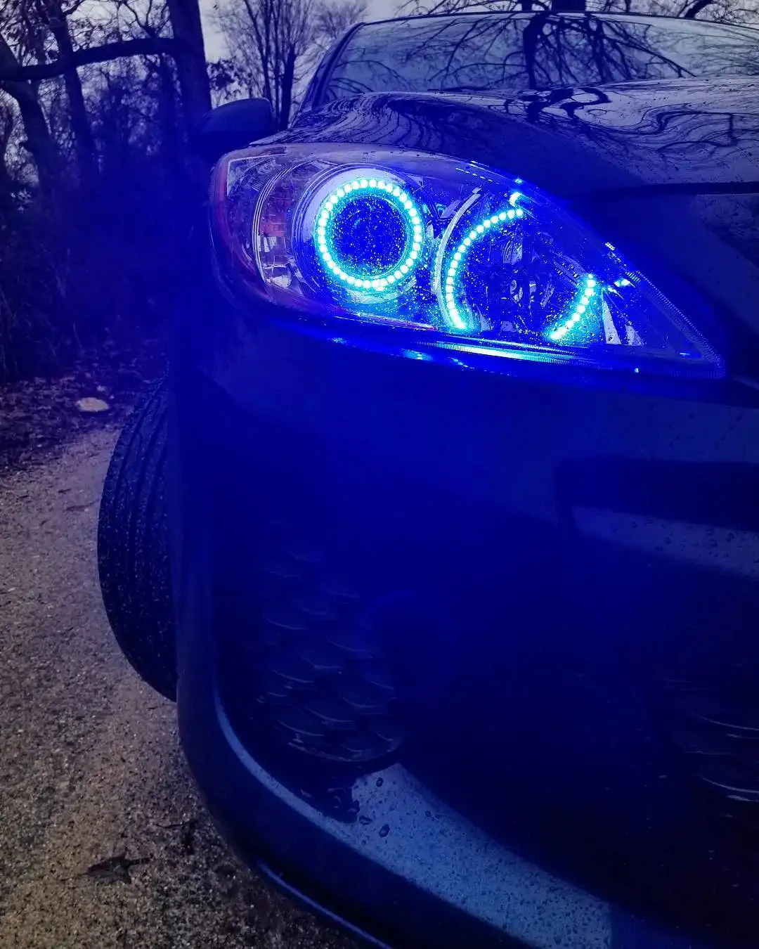 ORACLE Lighting 2010-2012 Mazda 3 LED Headlight Halo Kit - Image 2