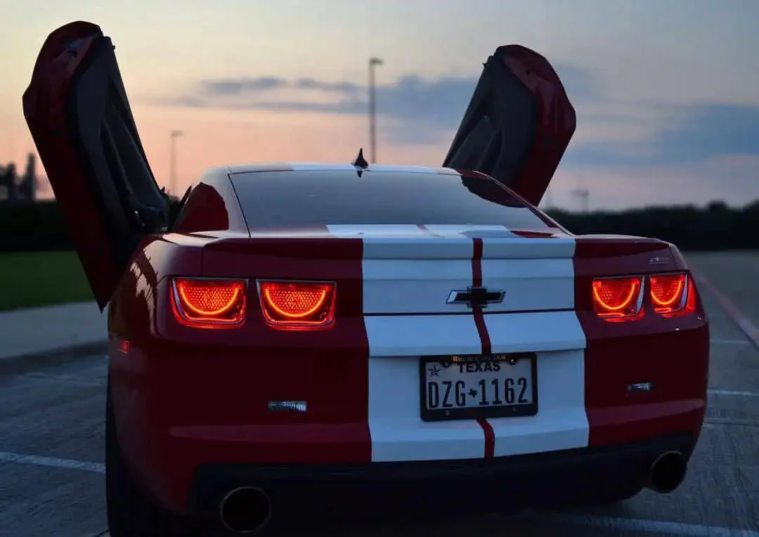2010-2013 Chevrolet Camaro ORACLE Afterburner Tail Light Halo Kit - Image 14