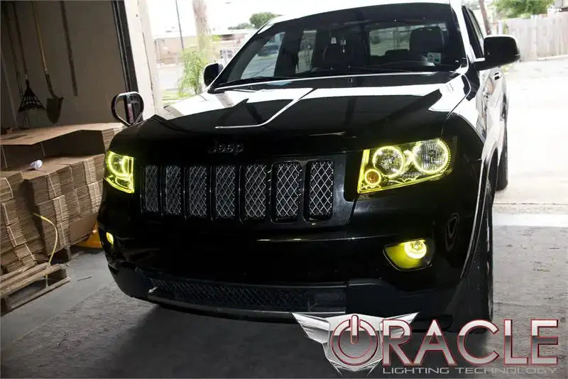 ORACLE Lighting 2011-2013 Jeep Grand Cherokee LED Headlight Halo Kit - Image 8