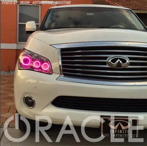 ORACLE Lighting 2011-2013 Infiniti QX56 SMD Headlight Halo Kit - Image 10
