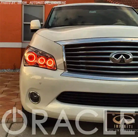 ORACLE Lighting 2011-2013 Infiniti QX56 SMD Headlight Halo Kit - Image 9