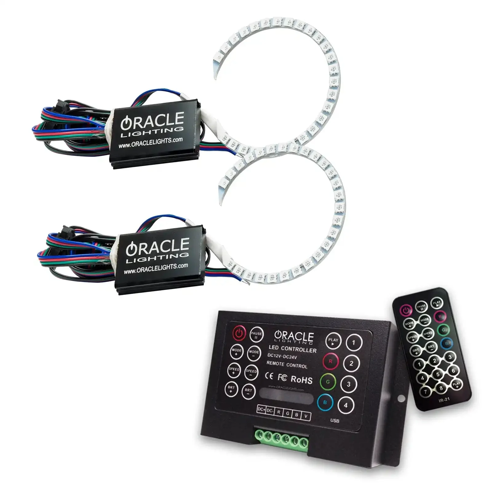 ORACLE Lighting 2012-2015 Volkswagen Beetle (A5) LED Headlight Halo Kit - Image 7