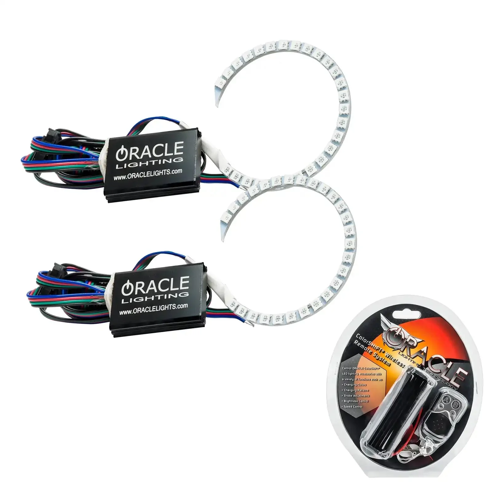 ORACLE Lighting 2014-2017 Chevrolet Impala LED Headlight Projector Halo Kit - Image 5