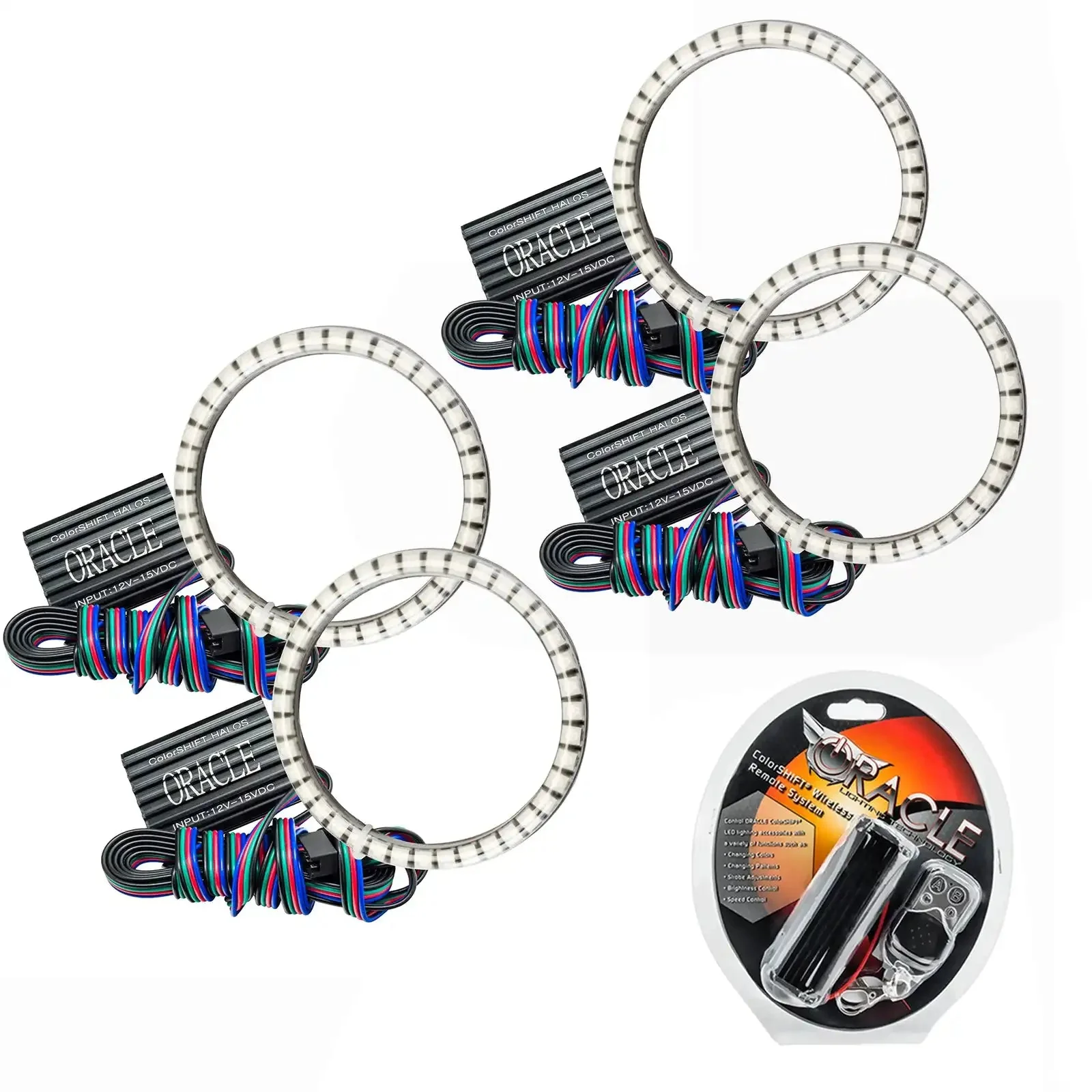ORACLE Lighting 2015-2019 Polaris Slingshot Surface Mount LED Headlight Halo Kit - Image 7