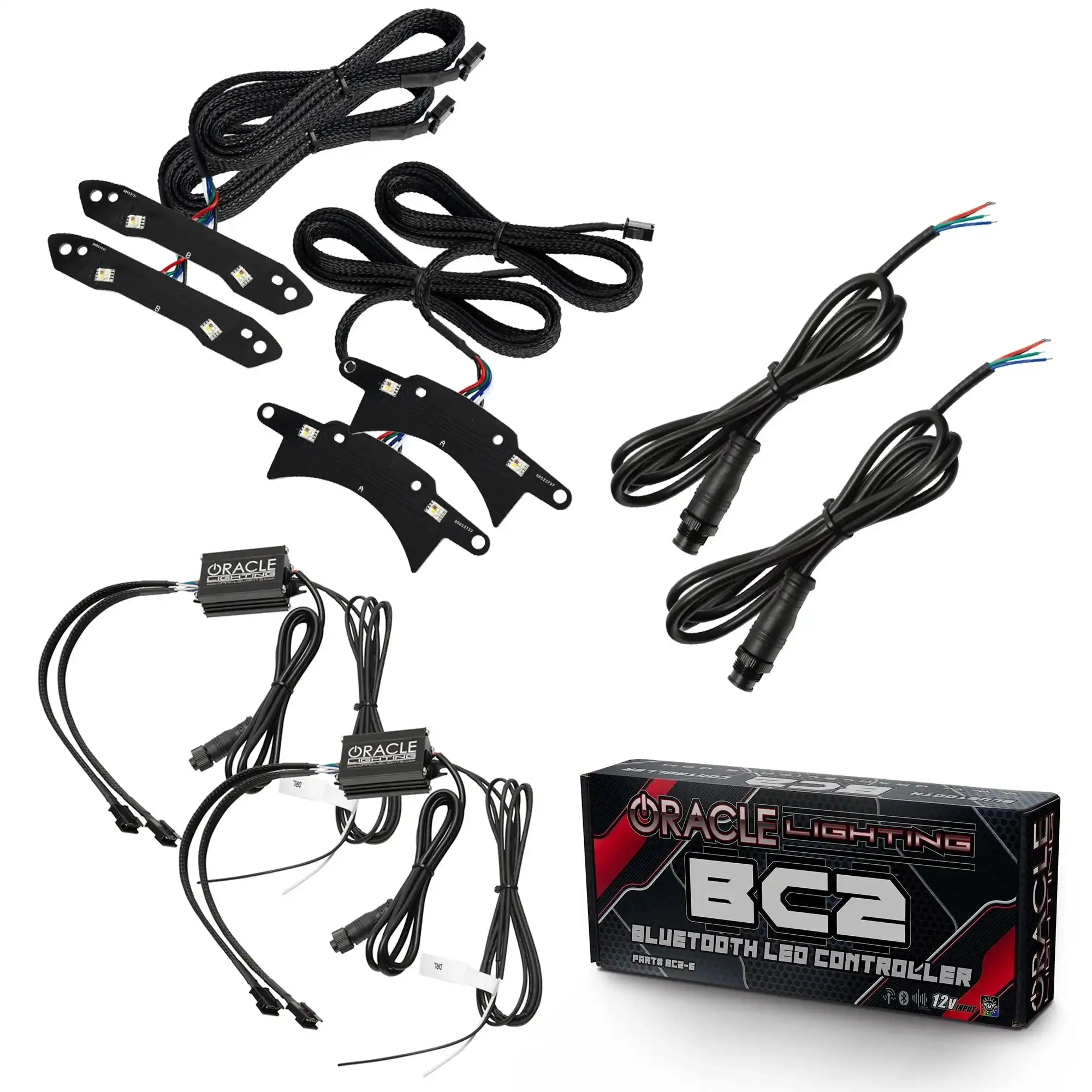 ORACLE Lighting 2015-2023 Dodge Challenger ColorSHIFT RGB+W Headlight DRL Upgrade Kit - Image 23