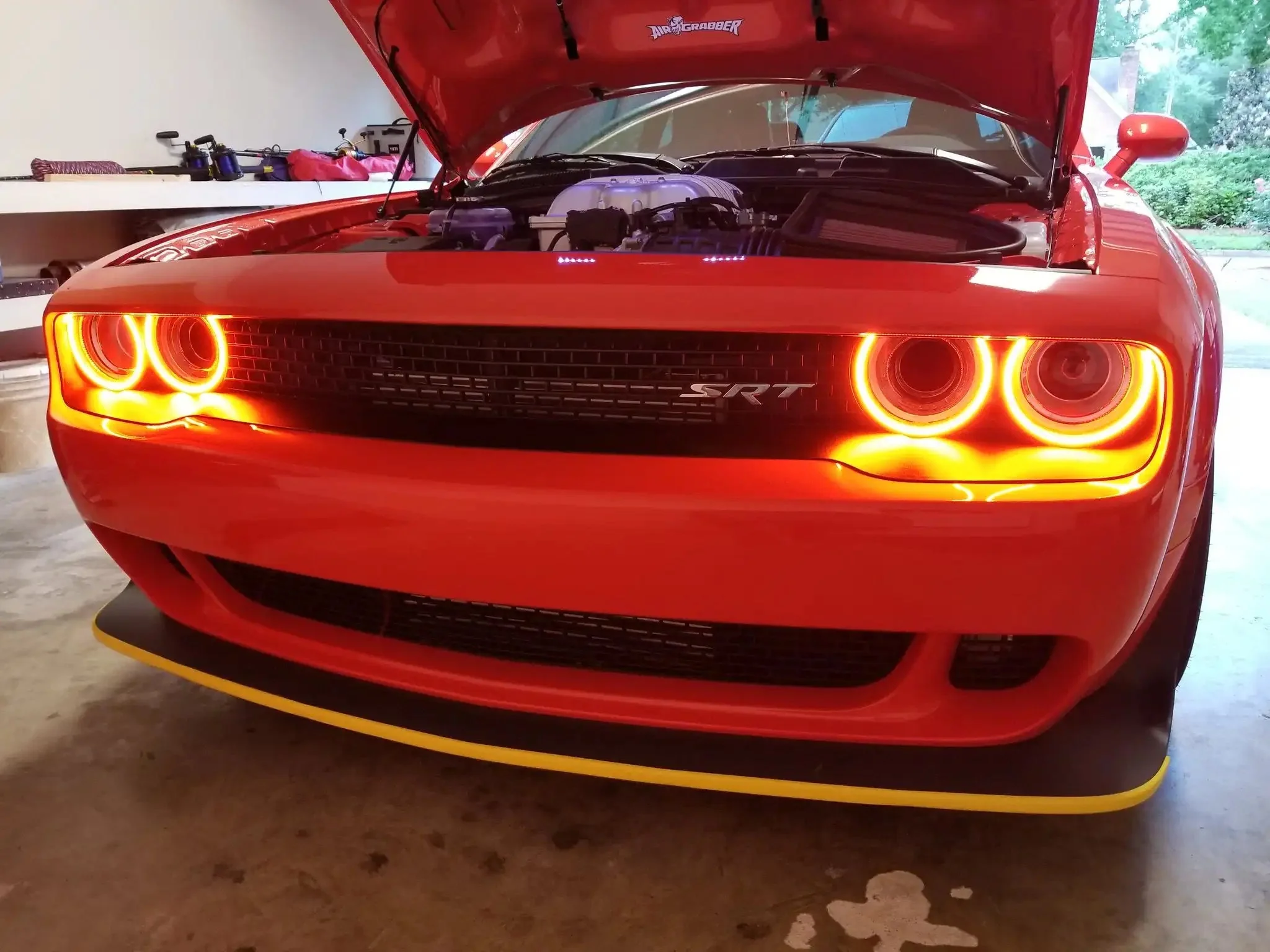 ORACLE Lighting 2015-2023 Dodge Challenger Dynamic ColorSHIFT Headlight Halo Kit - Surface Mount - Image 12