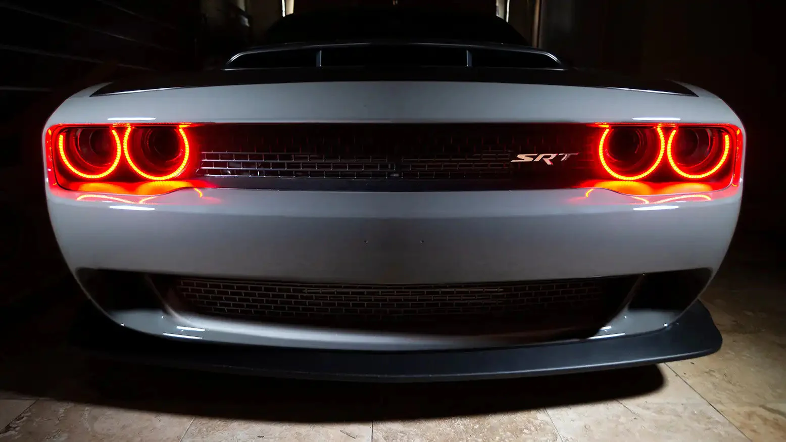 ORACLE Lighting 2015-2023 Dodge Challenger Dynamic ColorSHIFT Headlight Halo Kit - Surface Mount - Image 14