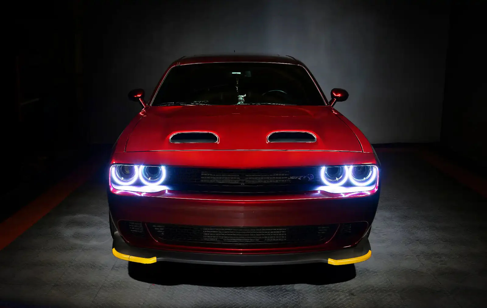 ORACLE Lighting 2015-2023 Dodge Challenger Dynamic ColorSHIFT Headlight Halo Kit - Surface Mount - Image 17