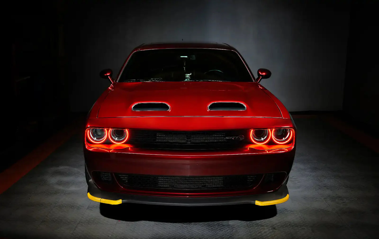 ORACLE Lighting 2015-2023 Dodge Challenger Dynamic ColorSHIFT Headlight Halo Kit - Surface Mount - Image 19