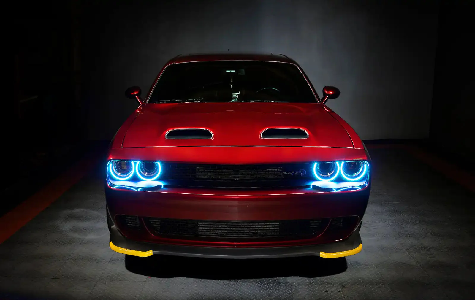 ORACLE Lighting 2015-2023 Dodge Challenger Dynamic ColorSHIFT Headlight Halo Kit - Surface Mount - Image 25
