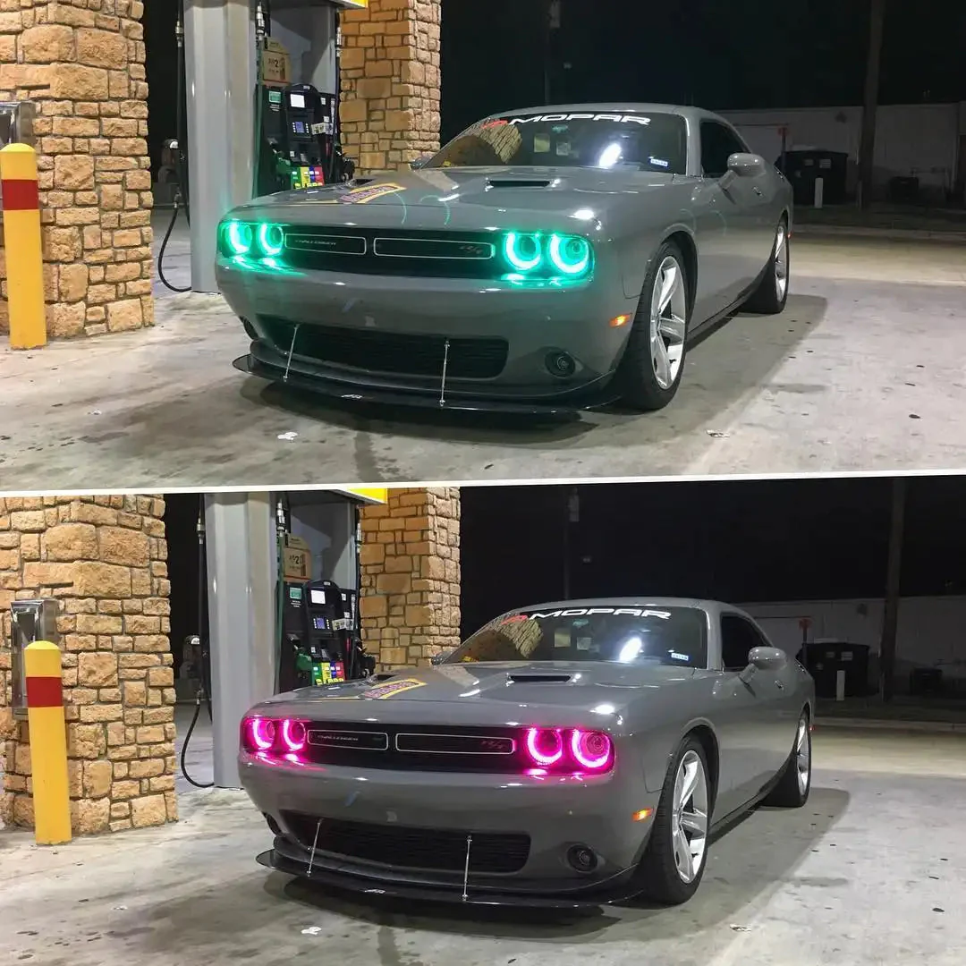 2015–23 Dodge Challenger Halo Lights — Standard Mount - Image 17
