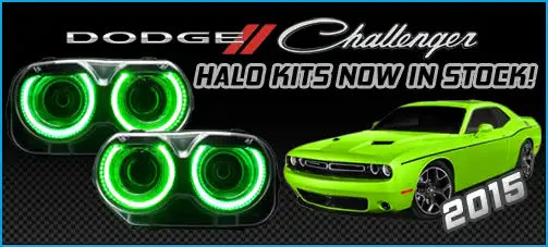 2015–23 Dodge Challenger Halo Lights — Standard Mount - Image 20
