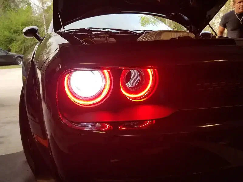 2015–23 Dodge Challenger Halo Lights — Standard Mount - Image 23